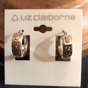 Liz Claiborne Pierced Earrings NWT
